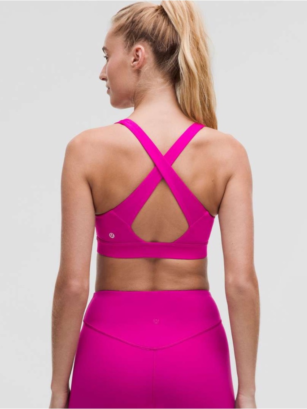 NWT Lululemon Envital Bra B/C – Ripened Raspberry – Size 4 - Picture 3 of 10